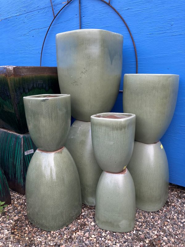Terra cotta clay pots at a garden center in San Miguel de Allende Stock  Photo - Alamy